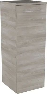 Produktbild von FACKELMANN Midischrank LIMA / Badschrank mit Soft-Close-System / Maße (B x H x T): ca. 30 x 81 x 32 cm / Türanschlag frei wählbar / Korpus: Braun / Front: Braun