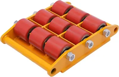 Obrázok produktu pre Strojový vozík, ťažký prepravný podvozok 15 t, 9Polyuretánkoliesok