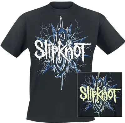 Produktbild von Slipknot T-Shirt Herren Electric Spit It Out schwarz L