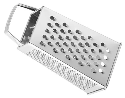 Obrázok produktu pre Nerezová strúhačka na syr, 23 cm, s rukoväťou