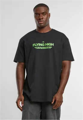 Image de T-shirt pour homme Mr. Tee « I am Flying » Oversize, noir - XXL