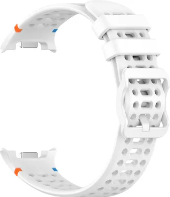Image de INF Bracelet de montre en silicone blanc pour Samsung Watch 8/8 Classic Blanc