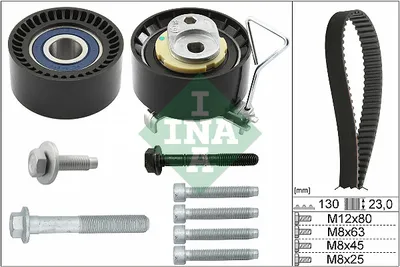 Produktbild von INA 530 0746 10 Zahnriemensatz für VOLVO XC60 (156)