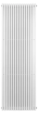 Produktbild von Blumfeldt Badheizkörper, Design Heizkörper Flach, Sparsamer Flachheizkörper Vertikal, Wand-Röhrenheizungen, 1065W Vertikal Heizkörper mit Thermostat, Wandheizkörper für Badezimmer & Wohnzimmer