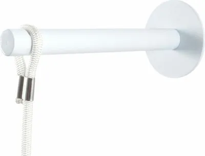 Produktbild von Authentics Wardrope Wandhalterung, für Seilgarderobe, Stahl, Weiß, 8089056