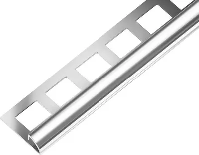 Obrázek produktu pro SP12/1 ukončovací lišta C ACARA, nerez V2A, 8 mm, 3 m