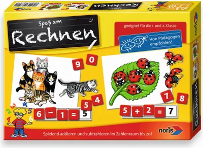 Produktbild von Noris Lernspiel Spaß am Rechnen ab 5 Jahren; 606076341