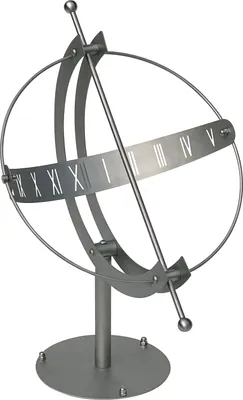 Obrázok produktu pre DanDiBo Slnečné hodiny z nehrdzavejúcej ocele pre záhradu 70 cm nerezové 96207 so stĺpikom zarovnateľné záhradné hodiny odolné voči poveternostným vplyvom moderné kovové