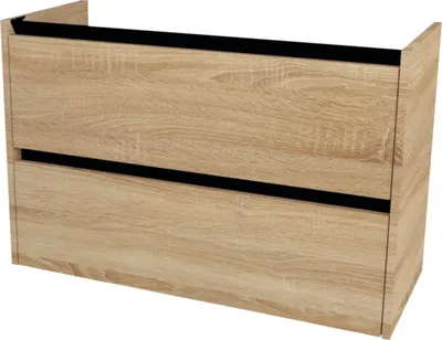 Obrázek produktu pro Koupelnová skříňka pod umyvadlo Devo Etna 2.0 přírodní dub 97 x 64 x 40 cm ET2-SU2S97-P51