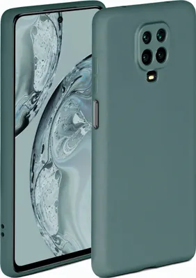 Produktbild von Soft-Case für Xiaomi Redmi Note 9 Pro, Farbe:Petrol