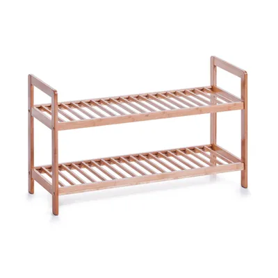 Zdjęcie produktu dla Szczebelkowa szafka na buty z bambusa, 70 x 26 x 40 cm