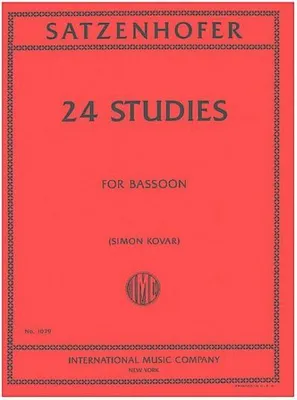 Produktbild von 24 Studiesfor bassoon