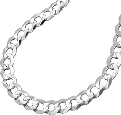 Zdjęcie produktu dla Łańcuszek 4,5mm płaski srebrny 925 55cm srebrny 4,5mm
