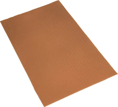 Produktbild von Rutschfeste Schuhsohle mit Fersenpolster,  geeignet für Freizeit- und Hausschuhe, reduziert Fußschmerzen, 58 cm x 38 cm x 2,2 mm (Braun)