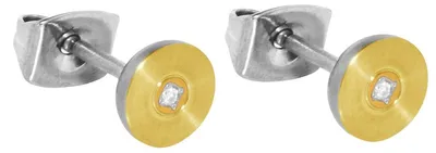 Produktbild von Boccia 0545-03 Ohrringe Diamant-Ohrstecker Titan vergoldet