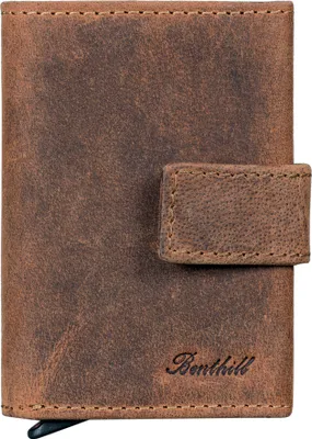 Produktbild von Benthill Geldbörse Herren Leder - Echtleder Smart Wallet RFID-Schutz - Slim Portemonnaie für Herren