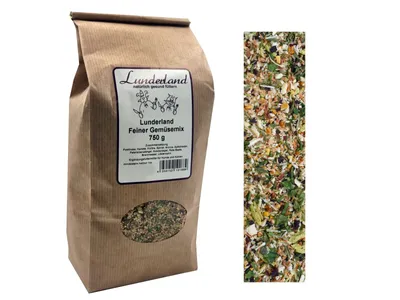 Produktbild von Lunderland Feiner Gemüsemix 750g BARF getreidefrei