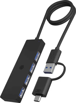 Produktbild von ICY BOX IB-HUB1424-C3 4-Port USB Type-A Hub