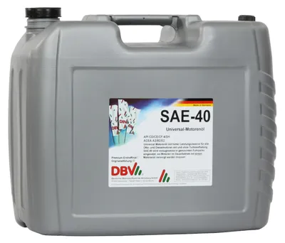 Produktbild von DBV Motorenöl HD SAE 40 20-Liter-Kanister
