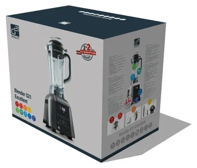 Obrázok produktu pre G21 Blender G21 Excellent Graphite Black G21-600882