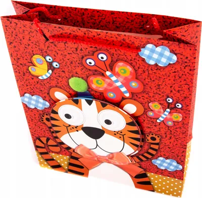 Zdjęcie produktu dla Dziecięca Torebka Prezentowa 26X32Cm Różne Kolory