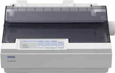 Produktbild von EpsonLX-300+ II - Monochrom - Nadeldrucker - 9-polig - 80 Spalten - 337 cps Monodruck - USB - Parallel Anschluss