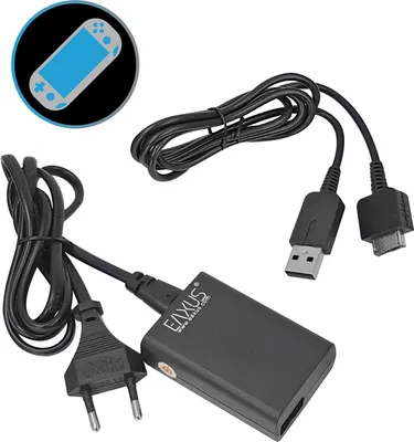 Produktbild von Eaxus® PlayStation Vita USB Ladekabel/Ladegerät 1500 mAh, 1,9 Meter Kabellänge. PS Vita Charging Cable. Zum Aufladen Ihrer Konsole