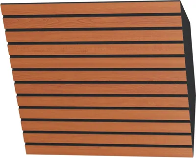 Produktbild von 2er-Pack – Akustik-Eck-Bassfalle|50x50cm |Niederfrequenz-Absorption für Studios und Theater|Diffusion | [SLATO-H-150mm | Kirschbaum]