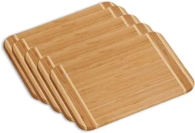 Produktbild von Kesper -- 5er Set Schneidebretter aus Bambus --58112