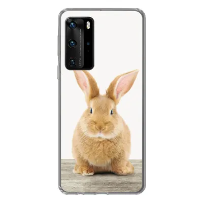 Produktbild von MuchoWow® Handyhülle Schutzhülle Hülle für Huawei P40 Pro Kaninchen - Babykaninchen - Tiere - Kinder - Mädchen - Jungen Silikon Softcase Handy Hülle - Schutz
