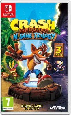 Productafbeelding van Crash Bandicoot N. Sane Trilogy - Avonturenspel voor Nintendo Switch