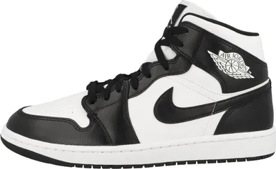 Produktbild von Nike Jordan 1 Mid Black White Panda Sneaker 44