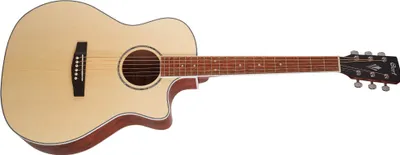 Image de Cort GA-MEDX-OP Natural Jumbo Electroacoustic Guitar
