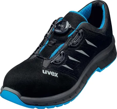 Produktbild von uvex Sicherheitsschuhe 69082 uvex 2 trend gelochter schwarz/blau Größe
