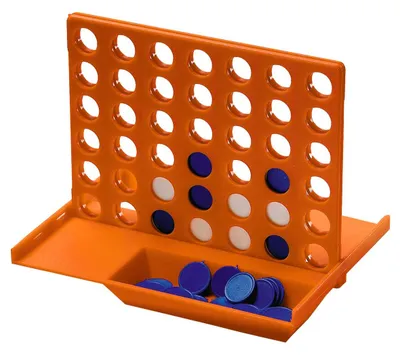 Immagine prodotto di Gioco di intelligenza "Vinci con 4" standard arancione