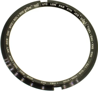 Produktbild von Casio Bezel | Ersatzteil Lünette Edelstahl schwarz für G-Shock GPW-1000