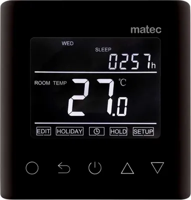 Imagen del producto de Termostato con sensor, oculto - programable, conexión WI-FI, color , modelo: RTW-01