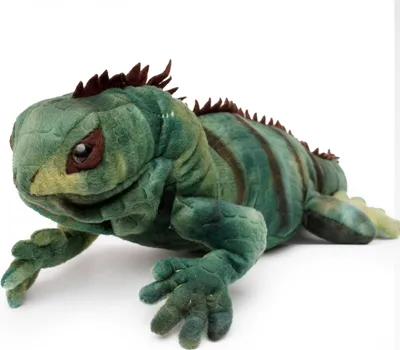 Produktbild von Leguan Kuscheltier grün Iguana Echse Plüschtier 68 cm GRISU