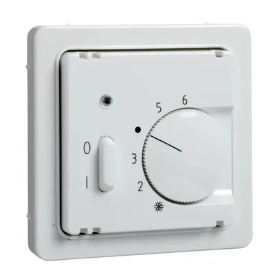 Immagine prodotto di Piastra centrale rws - Piastra di copertura per interruttore bianco 227124