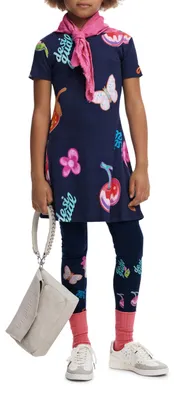 Productafbeelding van Desigual Vest, model Carola, kleur: marineblauw, maat: 7/8