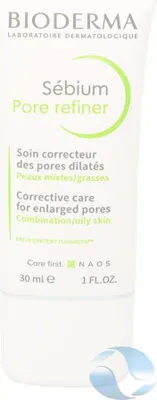 Produktbild von Bioderma Sébium Pore Refiner – Porenverfeinernde Gesichtscreme 30 ml für Mischhaut & ölige Haut