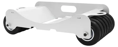 Obrázok produktu pre Kolesový vozík – pomocný vozík na manipuláciu – nosnosť 2000 kg – 14 pevných kolies – oceľ – 61x51x30 cm