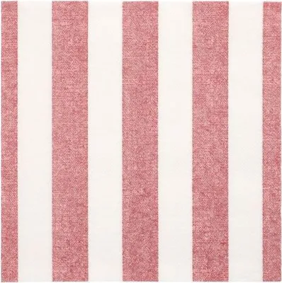Produktbild von Servietten "ROYAL Collection" 1/4-Falz 40 cm x 40 cm bordeaux "Lines"