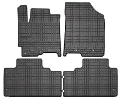Zdjęcie produktu dla Dywaniki gumowe do JAC JS8 Pro 2024- (SUV) – 4 szt., czarne, dopasowane – Wielganizator SolidPRO