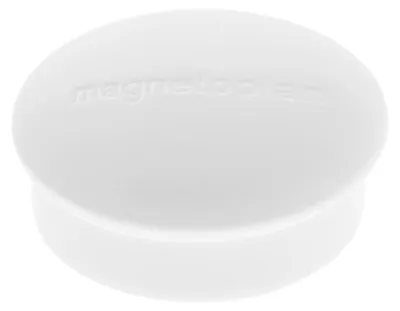 Obrázek produktu pro Magnetoplan 1664600, Magnet na tabuli, Bílá, 0,1 kg, 19 mm, 7 mm, 10 kusů
