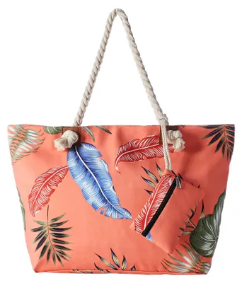 Produktbild von Grosse Strandtas XXL mit Reißverschluss - Schultertasche für Damen - große Strandtasche für Urlaub vielseitige Einkaufstasche für Damen für Strandurlaub