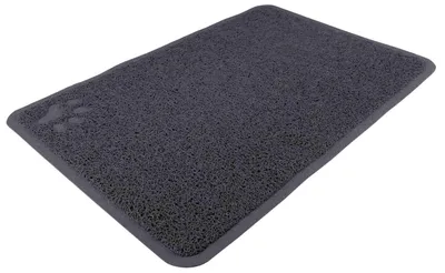 Produktbild von TRIXIE Vorleger für Katzentoiletten, PVC, 40 x 60 cm, anthrazit