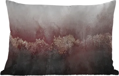Produktbild von MuchoWow® Outdoor Kissen - Glitter - Gold - Abstrakt - 60x40 cm - Wetterfest - Lounge Kissen - Zierkissen - Kissen für Innenräume
