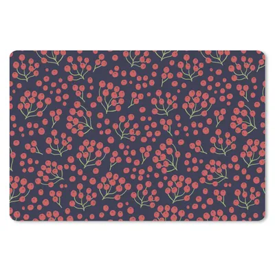 Produktbild von MuchoWow® Mauspad Mousepad Muster - Beeren - Rot 27x18 cm - Mousepads - Maus Mat - Pad - Mausunterlage - Büroartikel - Desk Matten