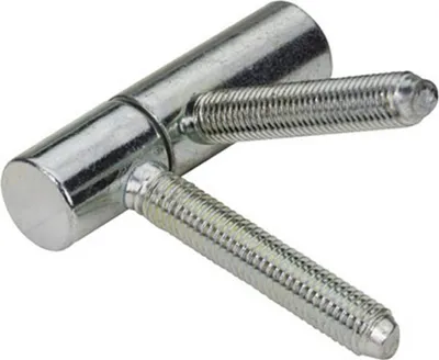 Produktbild von 2er Set HETTICH Einschraubdübel, Stahl verzinkt, H.55 x B.15 mm